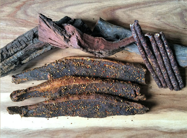 1LB COMBO - 1 LB GLATT KOSHER BILTONG & 1LB GLAT KOSHER DROEWORS